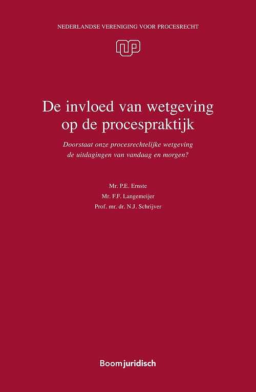 Foto van De invloed van wetgeving op de procespraktijk - f.f. langemeijer, n.j. schrijver, p.e. ernste - ebook (9789051899580)
