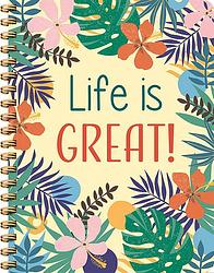 Foto van Life is great! spiraalboek (lijnen) - paperback (9789044762501)