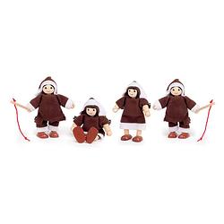 Foto van Bigjigs inuit dolls