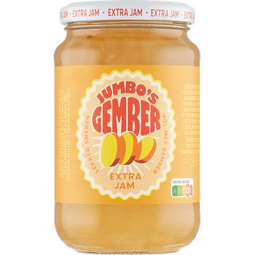 Foto van Jumbo'ss extra jam gember 430 g