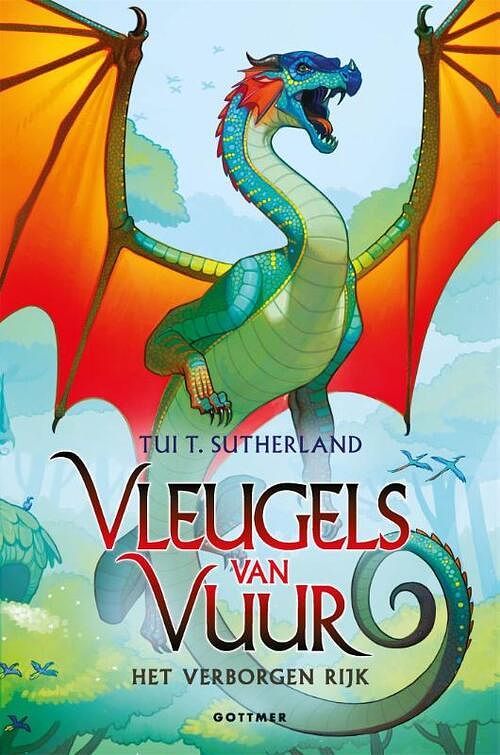 Foto van Vleugels van vuur 3 - het verborgen rijk - tui t. sutherland - paperback (9789025775742)