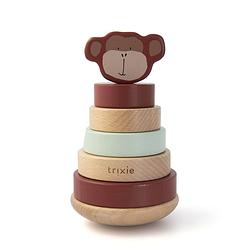 Foto van Trixie houten stapeltoren - mr. monkey