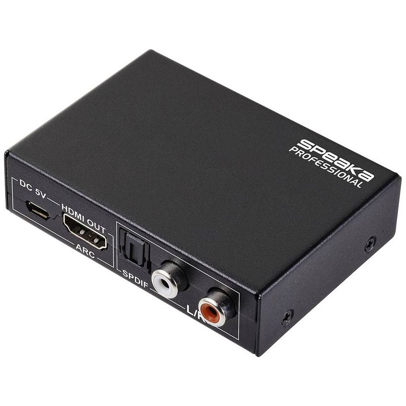 Foto van Speaka professional audio converter [hdmi - hdmi] 3840 x 2160 pixel