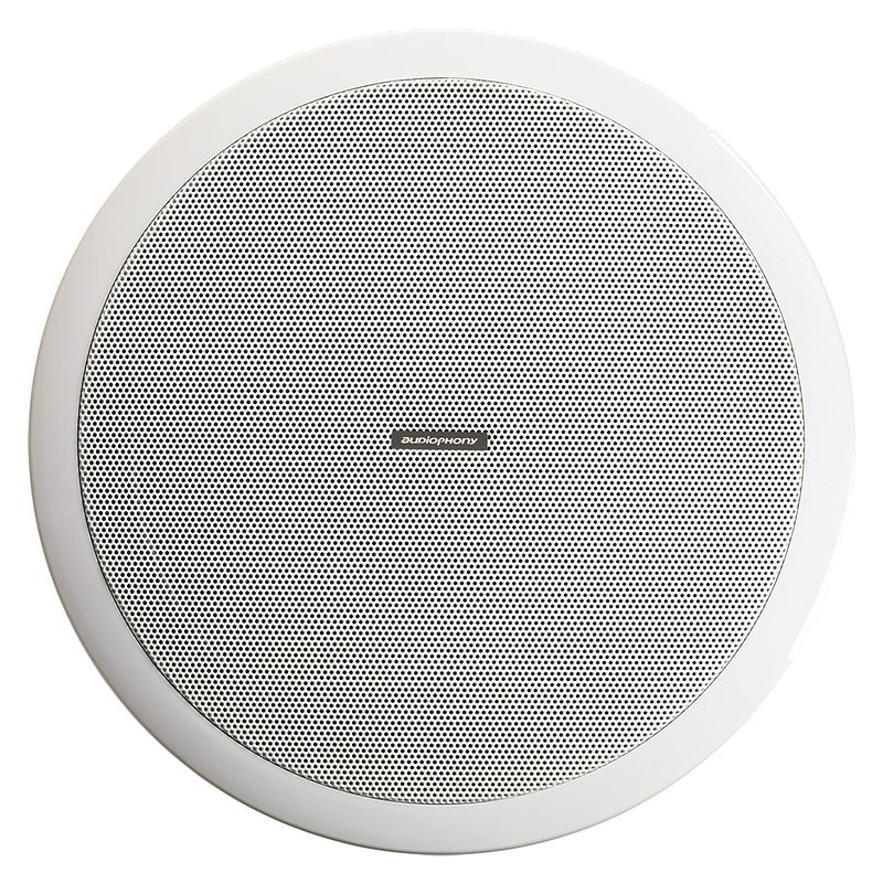 Foto van Audiophony chp610 6,5 inch plafondspeaker wit 10 watt - 100 volt (per stuk)