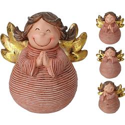 Foto van Nampook - angel girl round pink 18 cm