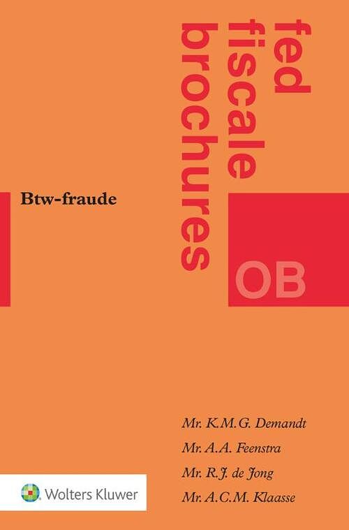 Foto van Btw-fraude - paperback (9789013159189)