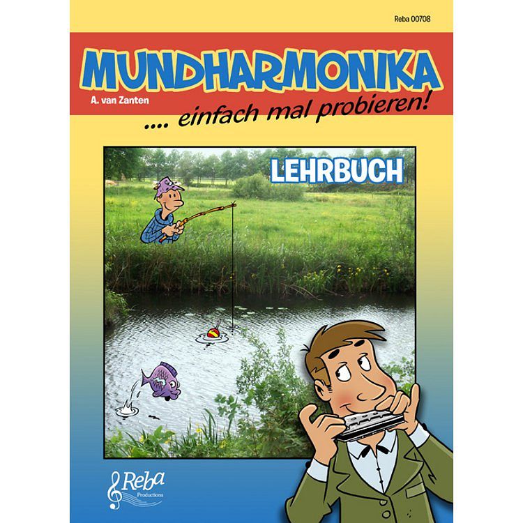 Foto van Reba productions mundharmonika einfach mal probieren lehrbuch