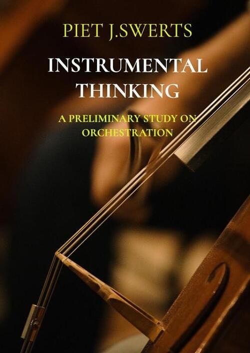 Foto van Instrumental thinking - piet j. swerts - paperback (9789464920338)