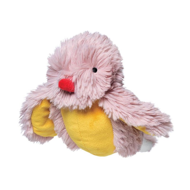 Foto van Manhattan toy knuffel songbird 18 cm pluche roze/geel