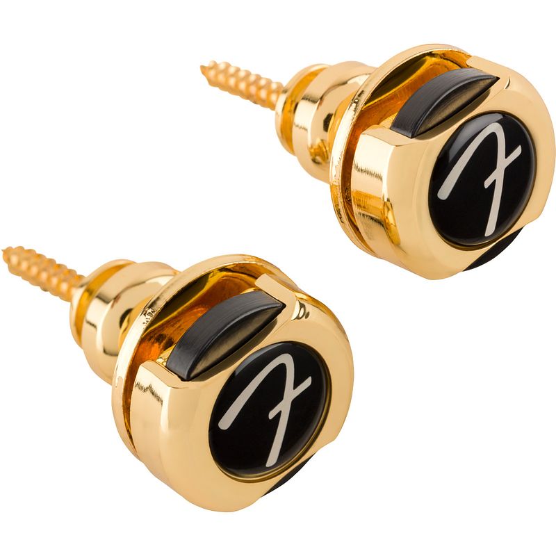 Foto van Fender infinity strap locks gold