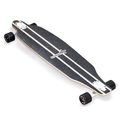 Foto van Muuwmi longboard wood 97 x 23 cm hout beige/zwart