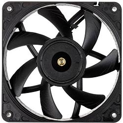 Foto van Noctua noctua nf-a12x15 pwm chromax.black.swap pc-ventilator zwart (b x h x d) 120 x 120 x 15 mm