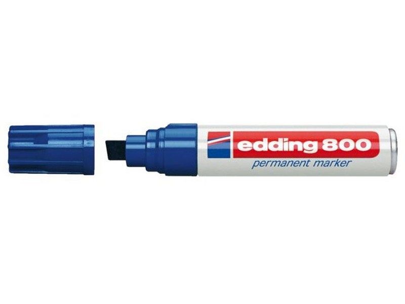 Foto van Edding 800 blauw 4-12mm blok