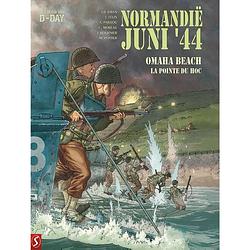 Foto van Normandië juni 's44 1: omaha beach / la pointe du hoc