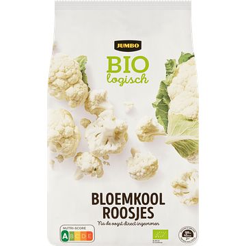 Foto van Jumbo biologisch bloemkoolroosjes 450g