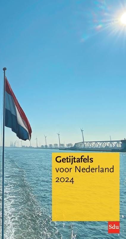 Foto van Getijtafels voor nederland 2024 - rijkswaterstaat - paperback (9789012409179)