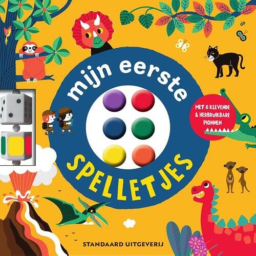 Foto van Mijn eerste spelletjesboek - kartonboekje;kartonboekje (9789002275838)