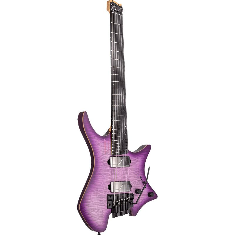 Foto van Strandberg boden prog nx 7 twilight purple 7-snarige multiscale elektrische gitaar met gigbag