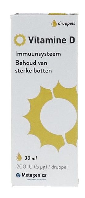 Foto van Metagenics vitamine d druppels