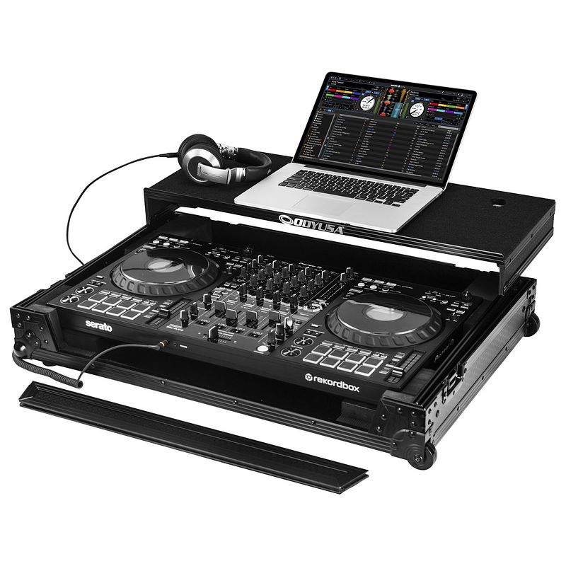 Foto van Odyssey 810gsflx10m i-board glide style flightcase voor pioneer dj ddj-flx10