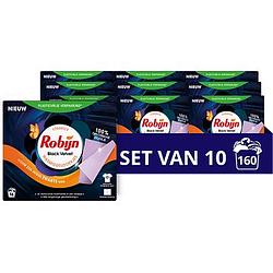 Foto van 1+1 gratis | robijn classics wasmiddeldoekjes black velvet 16 wasstrips aanbieding bij jumbo