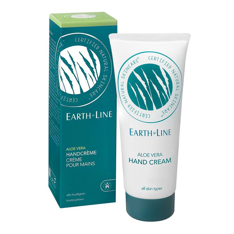 Foto van Earth line aloë vera handcrème tube