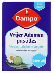 Foto van Dampo vrijer ademen pastilles suikervrij