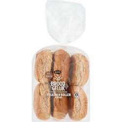 Foto van Broodgeluk volkoren bollen 6 stuks bij jumbo