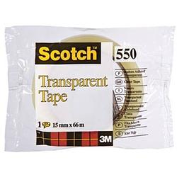 Foto van Scotch transparante tape 550 ft 15 mm x 66 m
