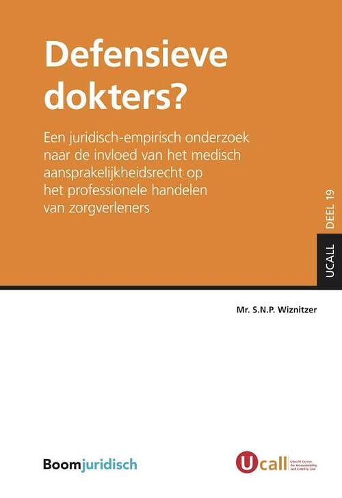 Foto van Defensieve dokters? - s.n.p. wiznitzer - paperback (9789462909571)