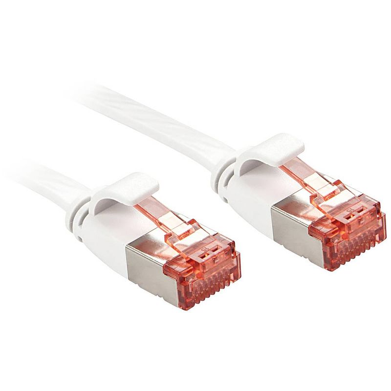 Foto van Lindy 47563 rj45 netwerkkabel, patchkabel cat 6 u/ftp 3 m wit 1 stuk(s)