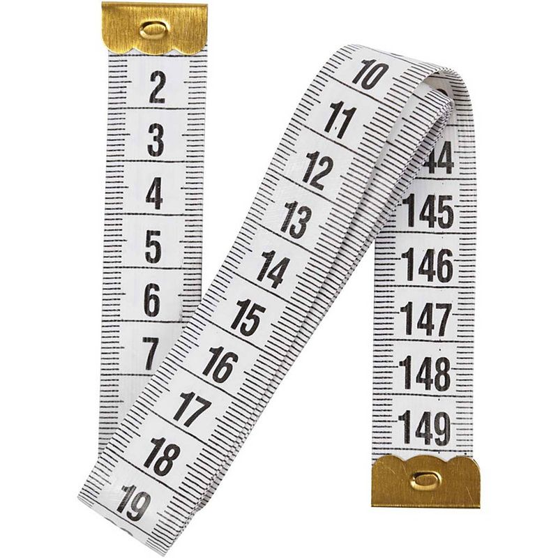 Foto van Meetlint 150 cm naaigereedschap/benodigdheden - meetlint