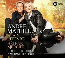 Foto van Mathieu: concerto de québec & works for 2 pianos - cd (0190295488666)