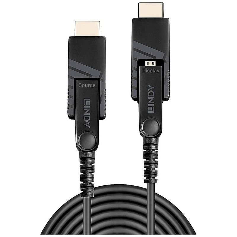 Foto van Lindy aansluitkabel hdmi-micro-d stekker, hdmi-micro-d stekker 70 m zwart 38325 hdmi-kabel