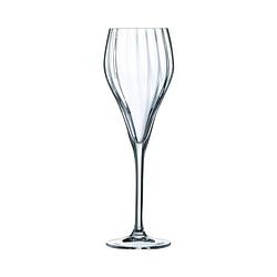 Foto van Set van bekers chef & sommelier symetrie champagne transparant 6 stuks glas 160 ml