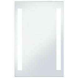 Foto van The living store badkamerspiegel - led-verlichting - 60 x 100 cm - zilver - ip44