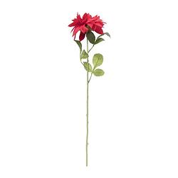 Foto van Kunstbloem dahlia - rood - 75 cm