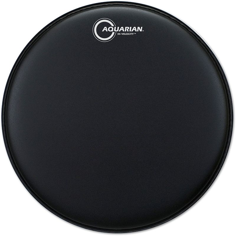 Foto van Aquarian hi-velocity black 14 inch drumvel