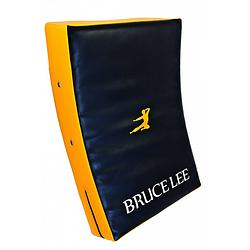 Foto van Bruce lee stoot- en trapkussen signature 62 cm zwart/geel