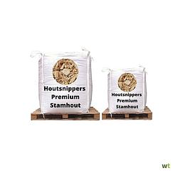 Foto van Houtsnippers premium stamhout 3m3