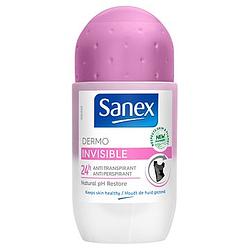 Foto van Sanex dermo invisible deodorant roller 50ml bij jumbo