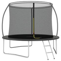 Foto van Vidaxl trampolineset rond 150 kg 305x76 cm