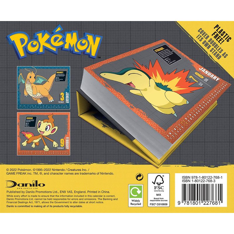 Foto van Pokemon kalender 2023 boxed