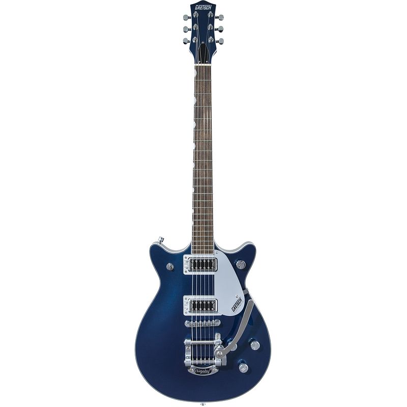 Foto van Gretsch g5232t electromatic double jet ft midnight sapphire