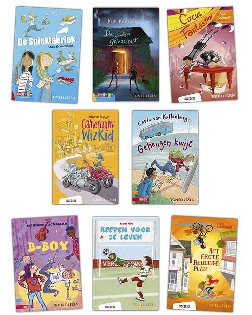 Foto van Pakket toneellezen groep 7 (8 titels) - paperback (9789048750214)