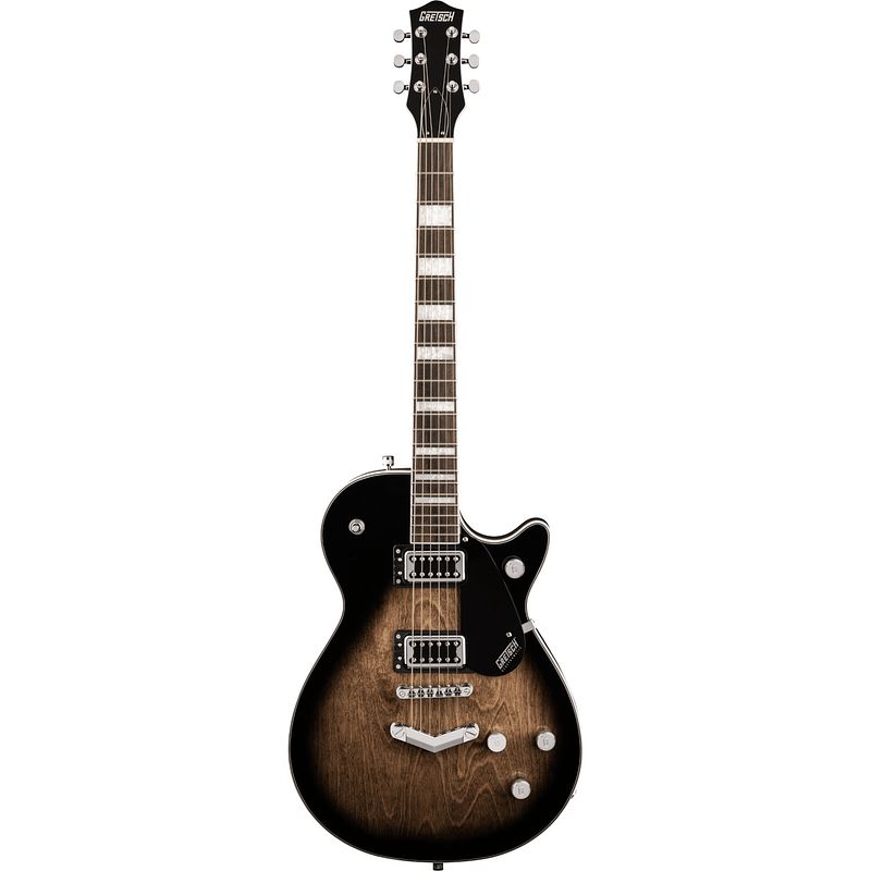 Foto van Gretsch g5220 electromatic jet bt bristol fog elektrische gitaar