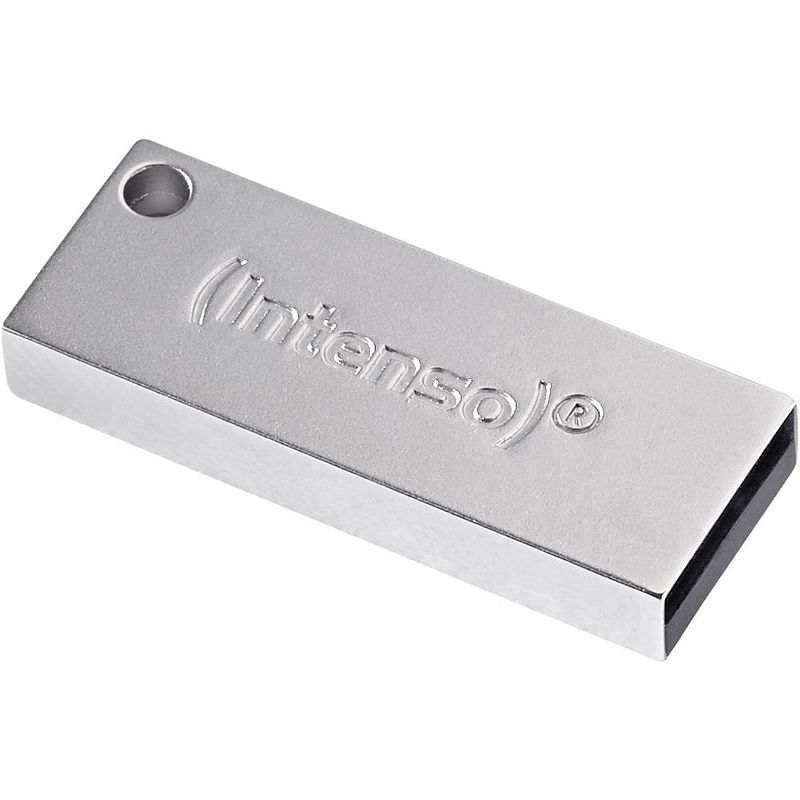 Foto van Intenso premium line usb-stick 64 gb usb 3.2 gen 1 (usb 3.0) zilver 3534490