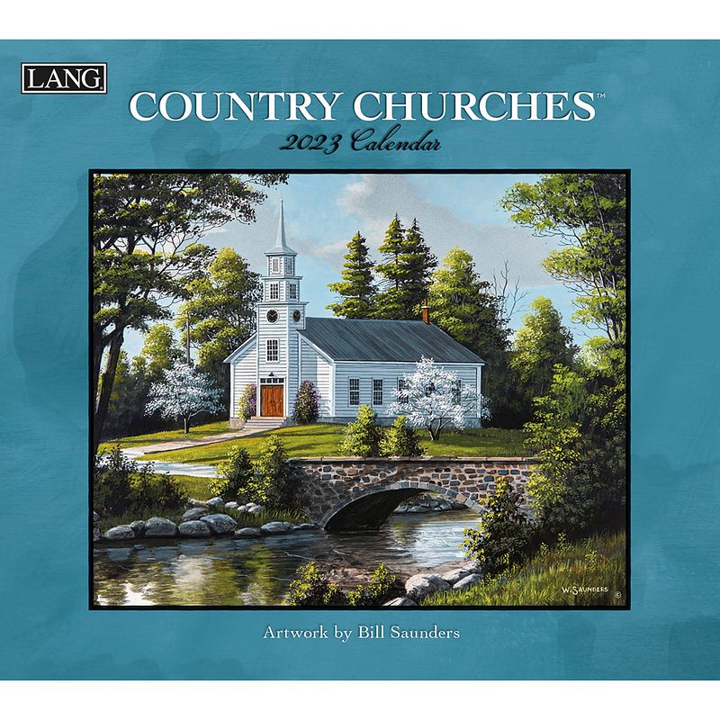 Foto van Country churches kalender 2023