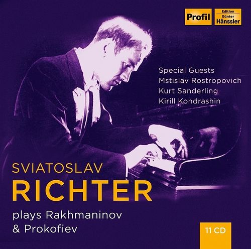 Foto van Sviatoslav richter plays rakhmaninov & prokofiev - cd (0881488190526)