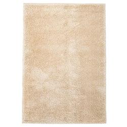 Foto van Vidaxl vloerkleed shaggy hoogpolig 80x150 cm beige